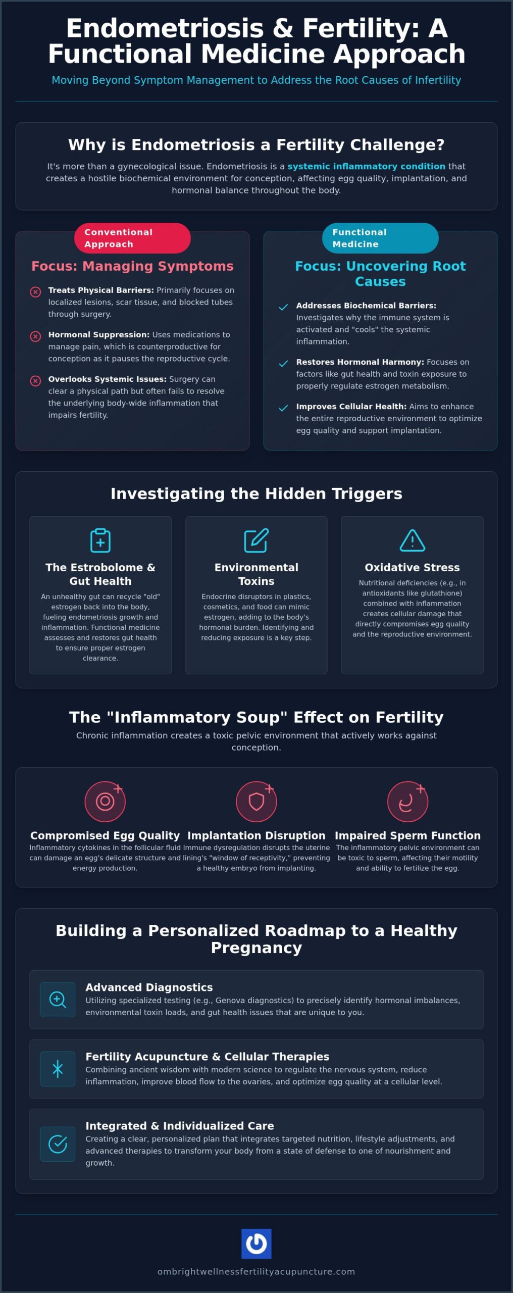 Functional Medicine for Endometriosis Fertility: A Root-Cause Approach to Conception