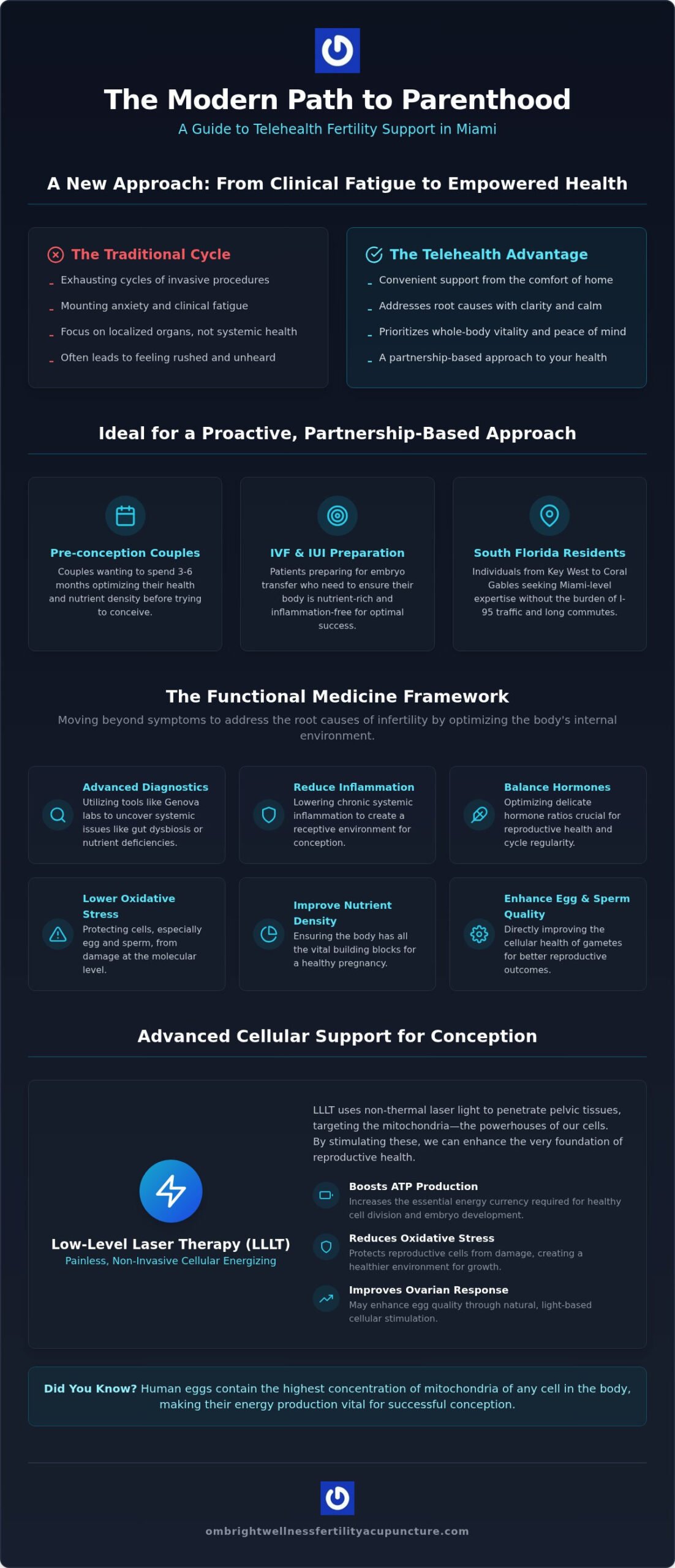Telehealth Fertility Support in Miami: A Guide to Non-Invasive Reproductive Wellness